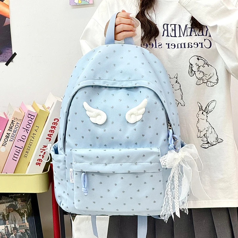 Spaß Herzmuster Freizeit Rucksack Karnz