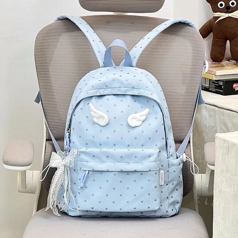Spaß Herzmuster Freizeit Rucksack Karnz