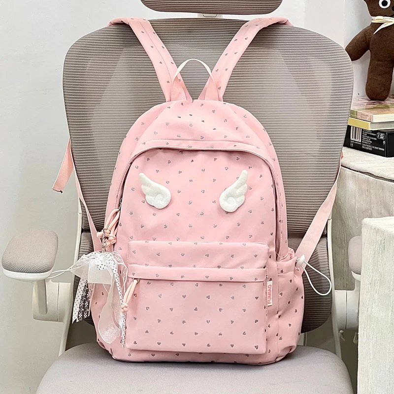 Spaß Herzmuster Freizeit Rucksack Karnz