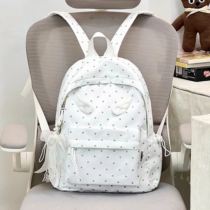 Spaß Herzmuster Freizeit Rucksack Karnz