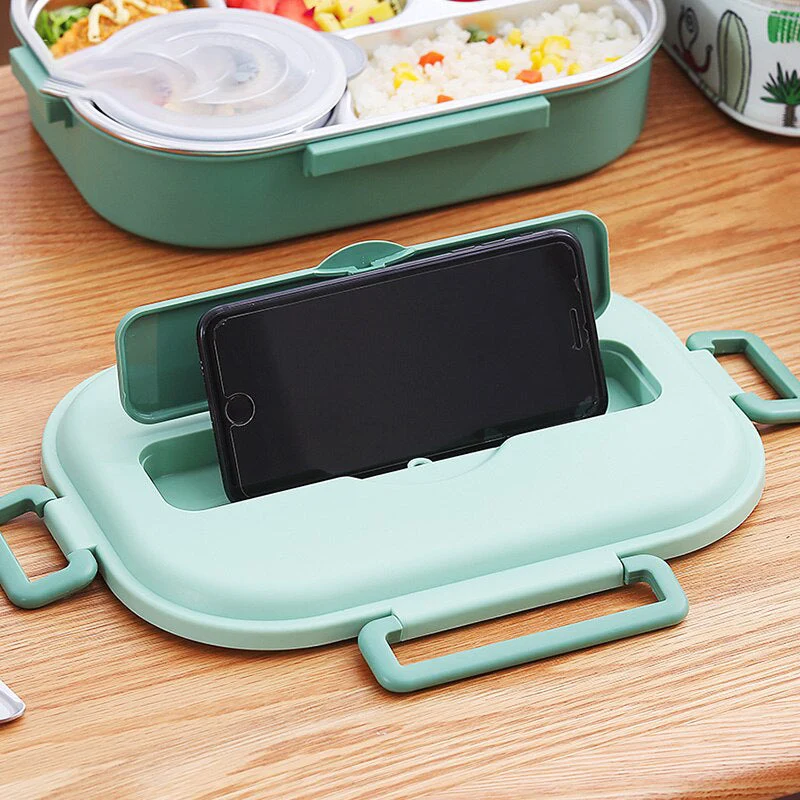 Skanto | Kinder-Lunchbox aus Edelstahl mit mehreren Fächern