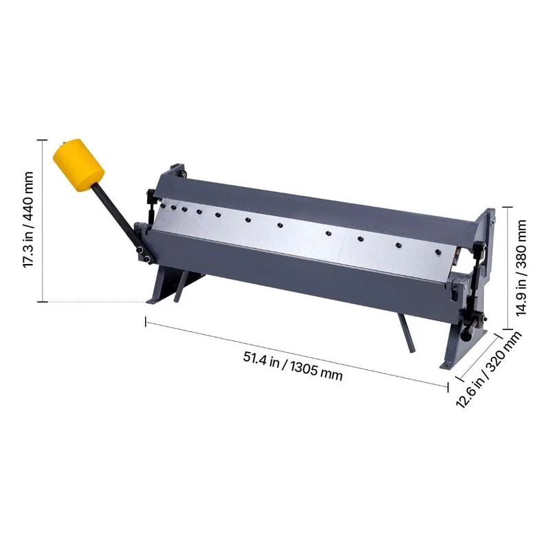 Schwenkbiegemaschine 910mm Kantbank 0-135°Biegemaschine