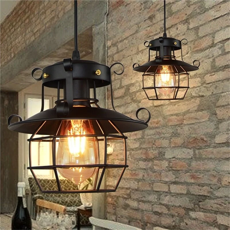 Skanto | Retro Antike Industrielle Deckenlampe