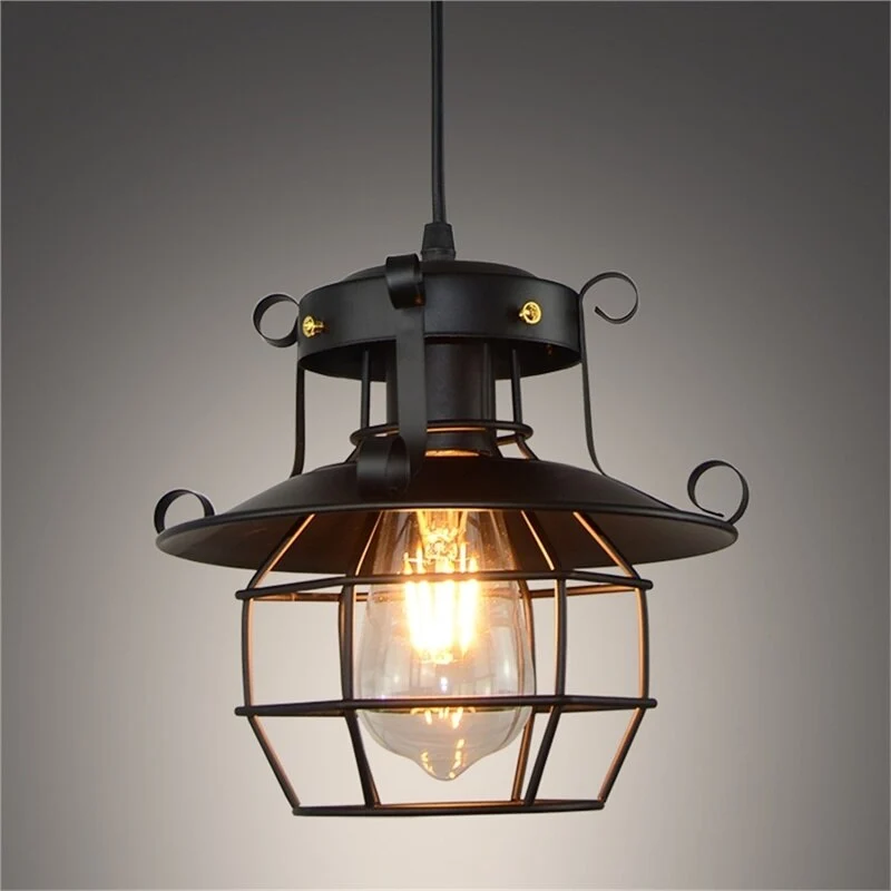 Skanto | Retro Antike Industrielle Deckenlampe