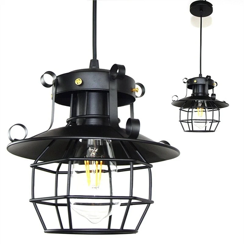 Skanto | Retro Antike Industrielle Deckenlampe