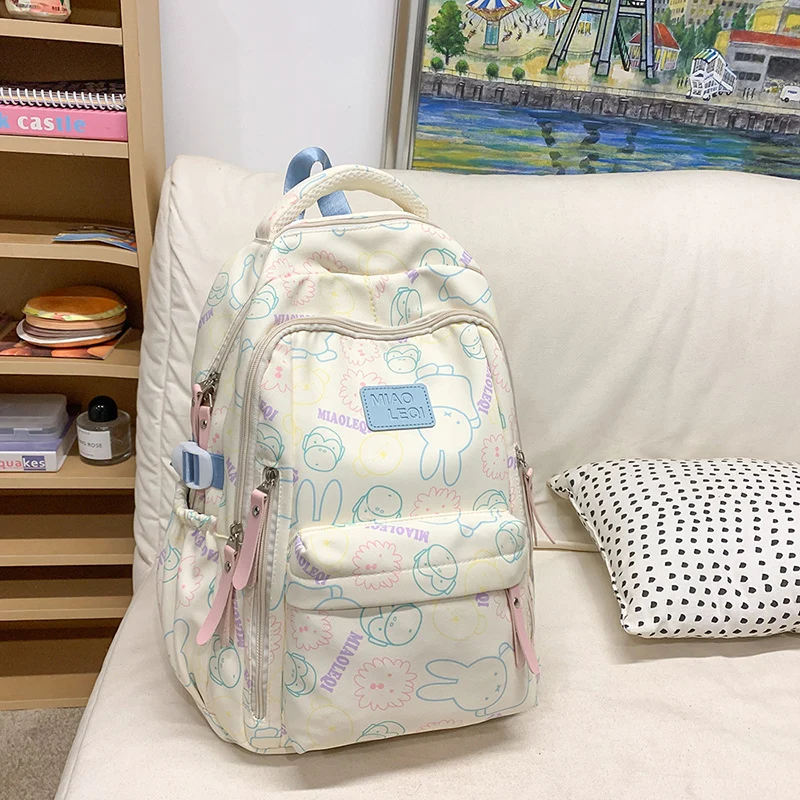 Spaß Charakter Druck Rucksack Karnz