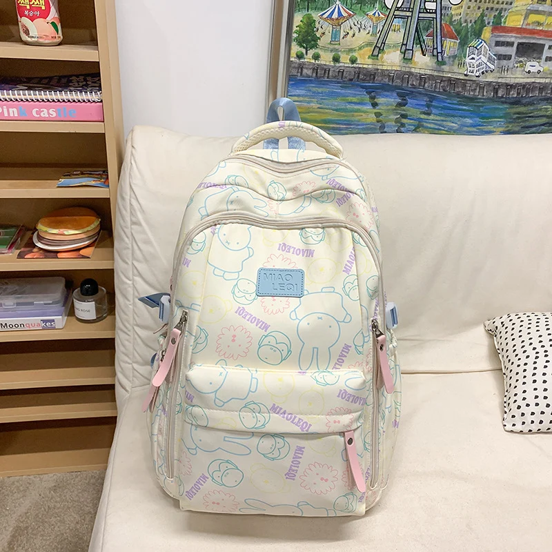 Spaß Charakter Druck Rucksack Karnz