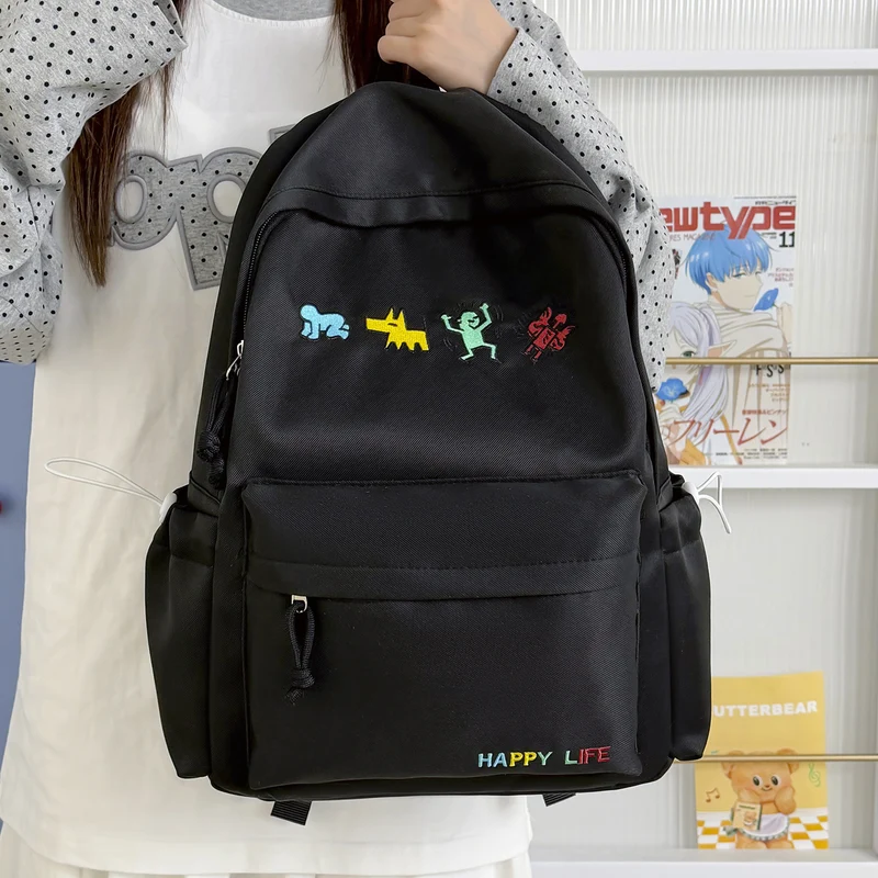 Spaß Themed Gestickter Rucksack Karnz