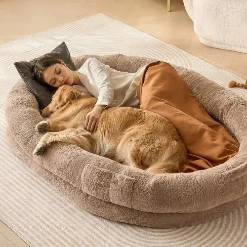 Hundebett 183x122x25cm Bett Sofa Matratze Körbchen Couch