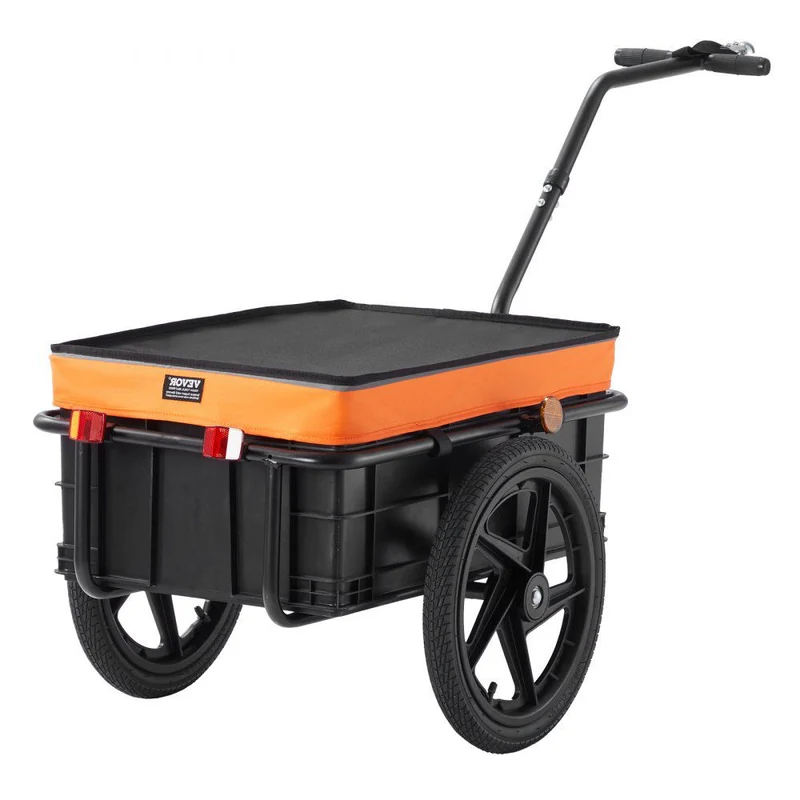Fahrradanhänger 40kg Lastenanhänger Fahrrad Anhänger Universalkupplung