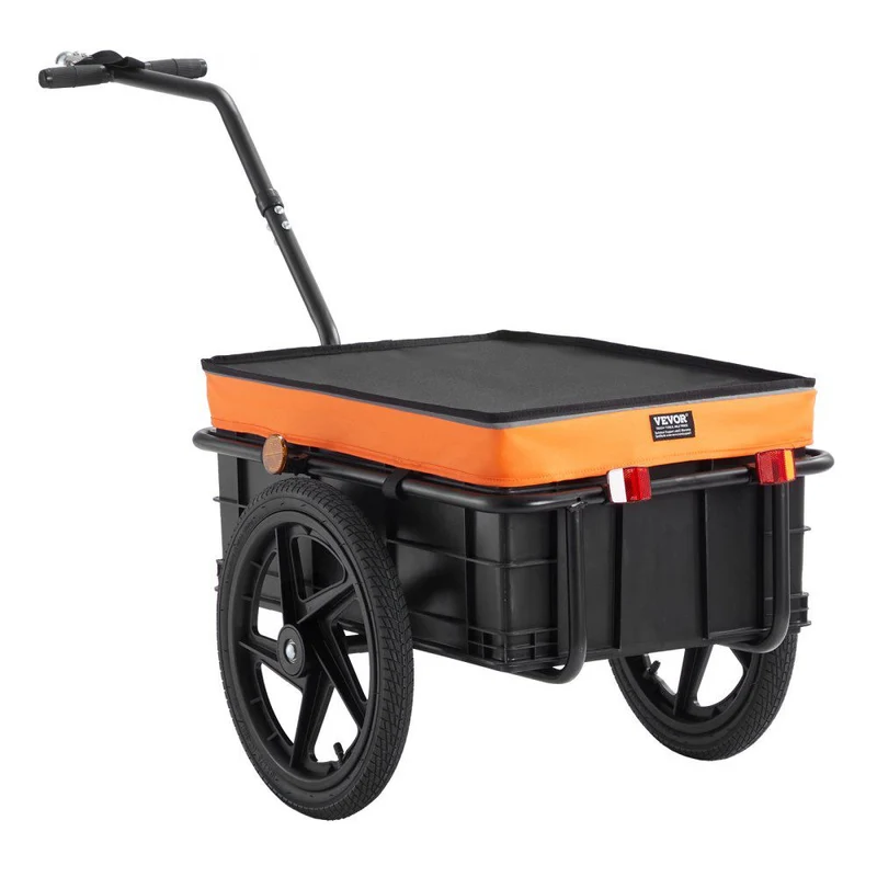 Fahrradanhänger 40kg Lastenanhänger Fahrrad Anhänger Universalkupplung