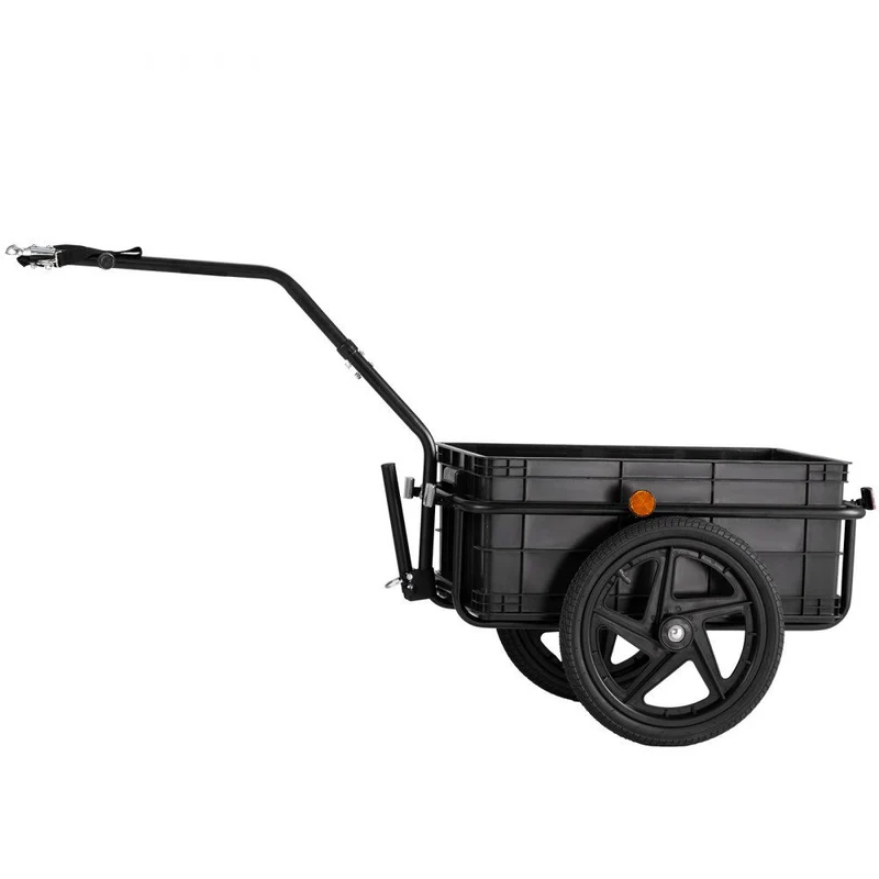 Fahrradanhänger 40kg Lastenanhänger Fahrrad Anhänger Universalkupplung