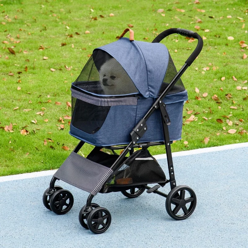 2in1 Hundebuggy Transporttasche Haustiere Katzenbuggy