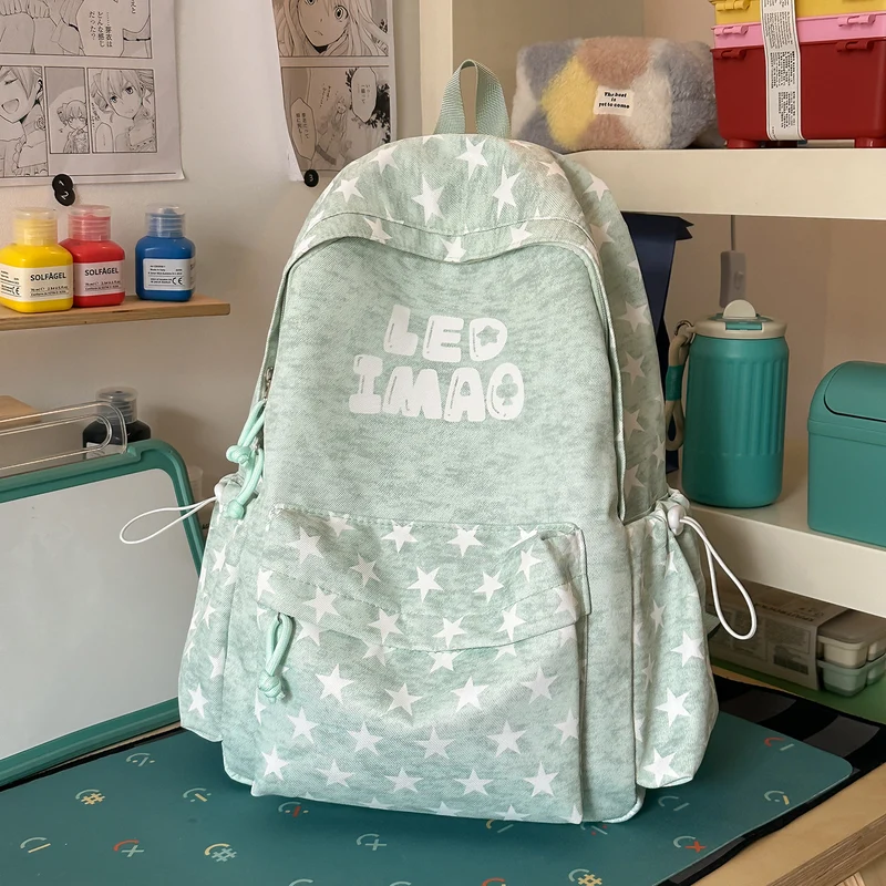 Fun Sternenmuster Rucksack Karnz