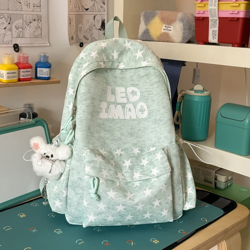 Fun Sternenmuster Rucksack Karnz