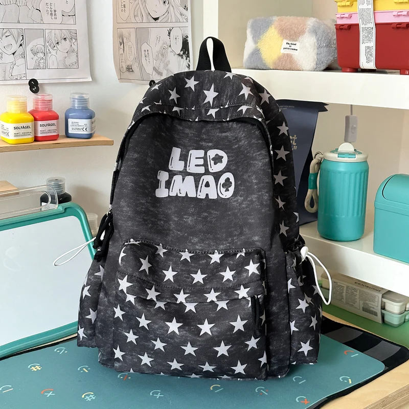Fun Sternenmuster Rucksack Karnz