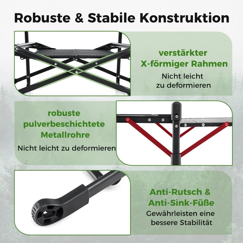 Campingküche Campingtisch Tisch Camping Tischplatte Tragetasche