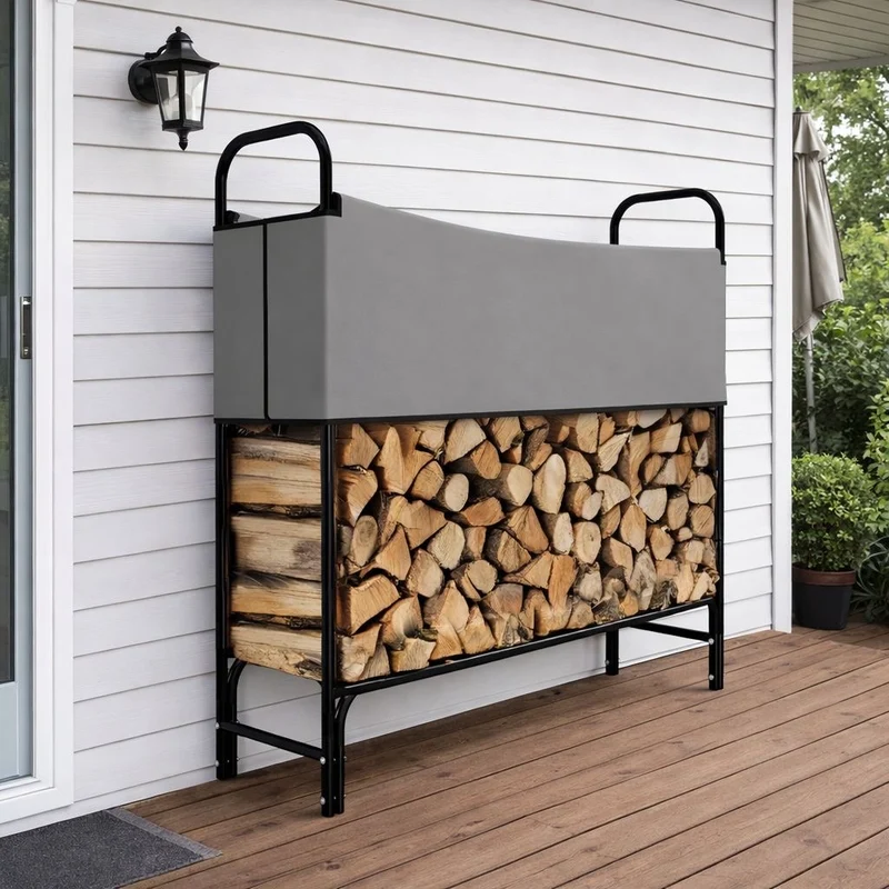 Kaminholzregal Brennholzregal Feuerholzregal Stapelhilfe Brennholz