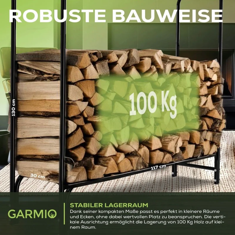 Kaminholzregal Brennholzregal Feuerholzregal Stapelhilfe Brennholz