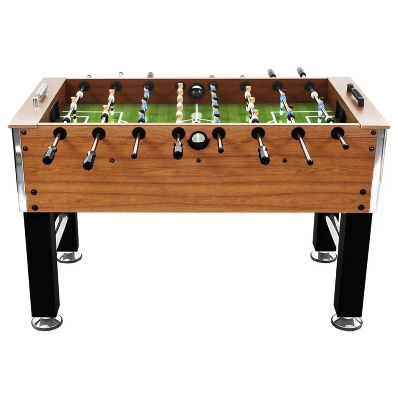 Design Tischkicker Kickertisch Balleinwurf 140x74,5x87,5cm Kicker