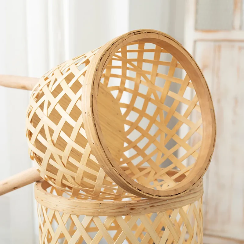 Skanto | Handgemachter Bambus-Blumentopf mit Ständer, Pflanzen- und Blumenpräsentationsregal, DIY-Aufbewahrung, Pflanzenaufsätze für Kinder, Heimdekoration