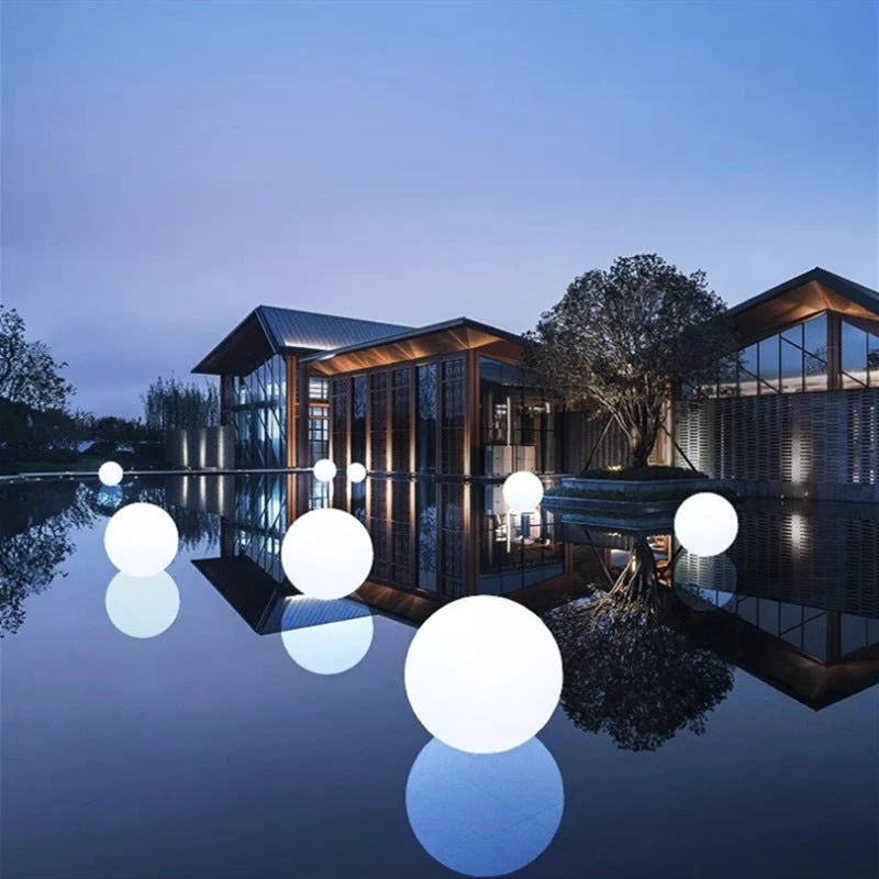 Skanto | Outdoor Kugelleuchte - Kabellos, Wetterfest, 16 Farben LED Ballleuchte