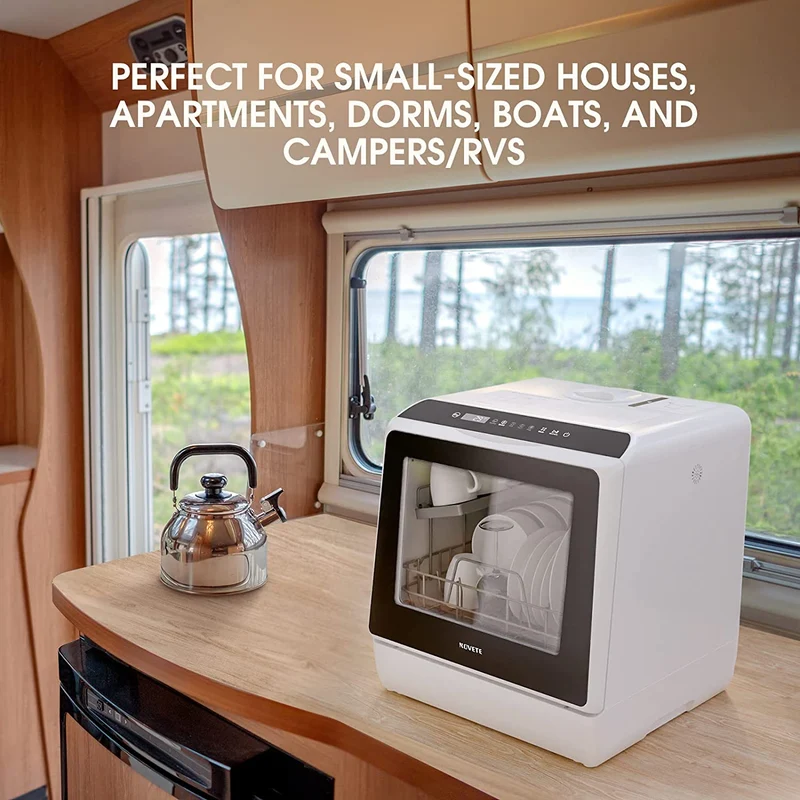 This portable, compact dishwasher is perfect for tiny spaces.