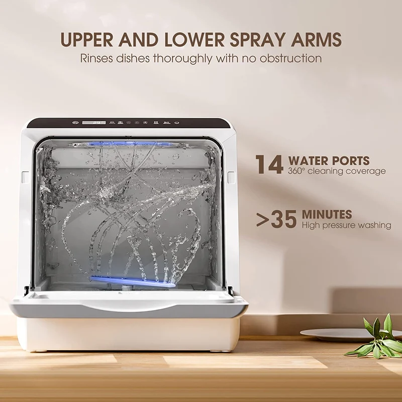 This portable, compact dishwasher is perfect for tiny spaces.