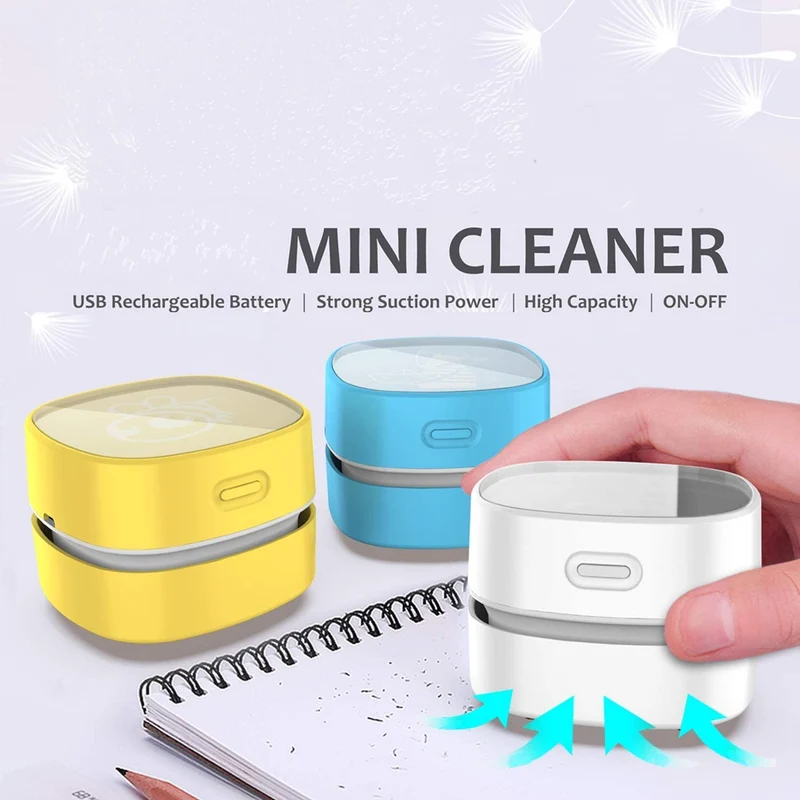 Keep your environment spick and span with this ultra-compact mini table dust sweeper.