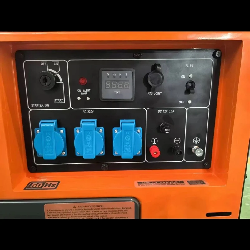 Diesel Generator 7000W Stromaggregat Inverter ATS Notstromaggregat 230V