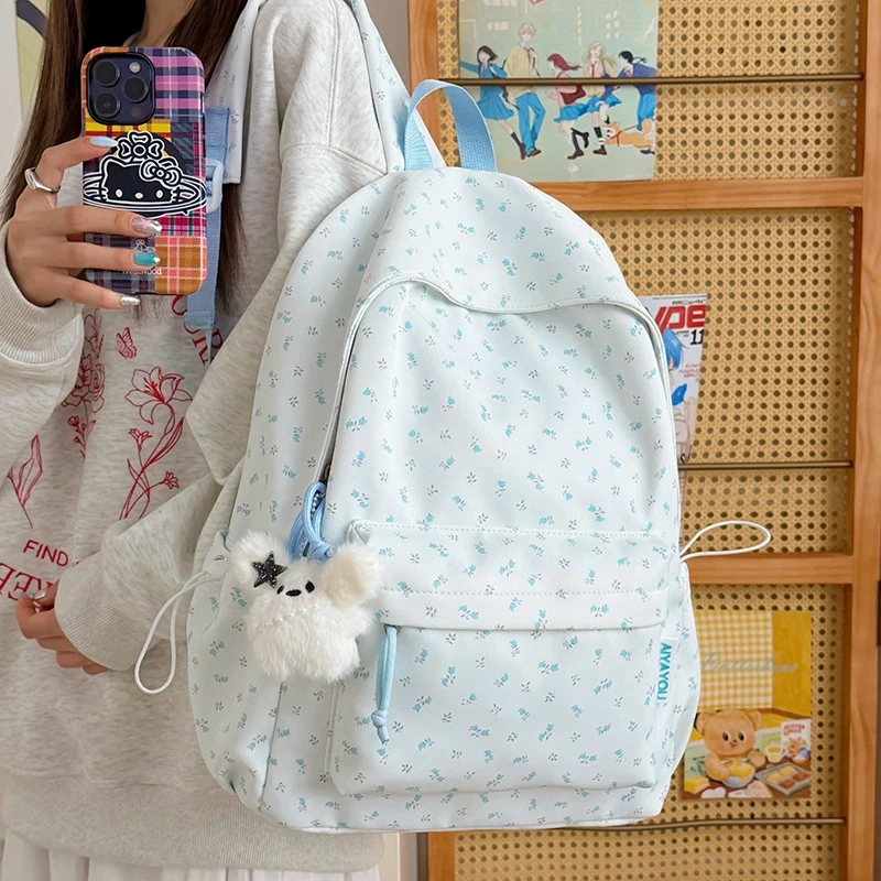 Blumenmuster Freizeit Rucksack Karnz