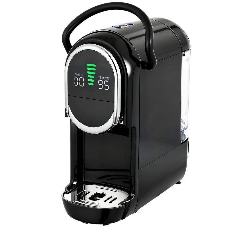 Pod Coffee Machine Pro 3-in-1 Espresso & Coffee Maker with Fast Heating, Black