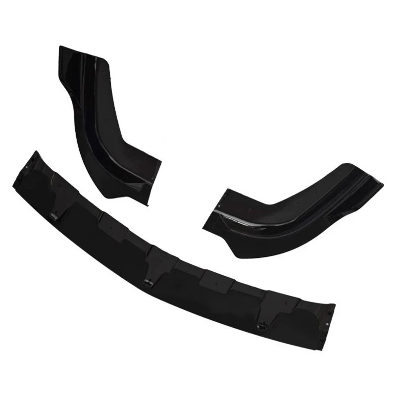 Frontlippe Spoilerlippe Glanz Schwarz für Mercedes Sprinter W906 Spoiler 2014-18