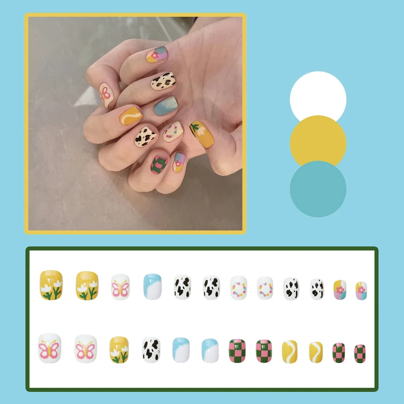 Verspielt Nagelkunst Set