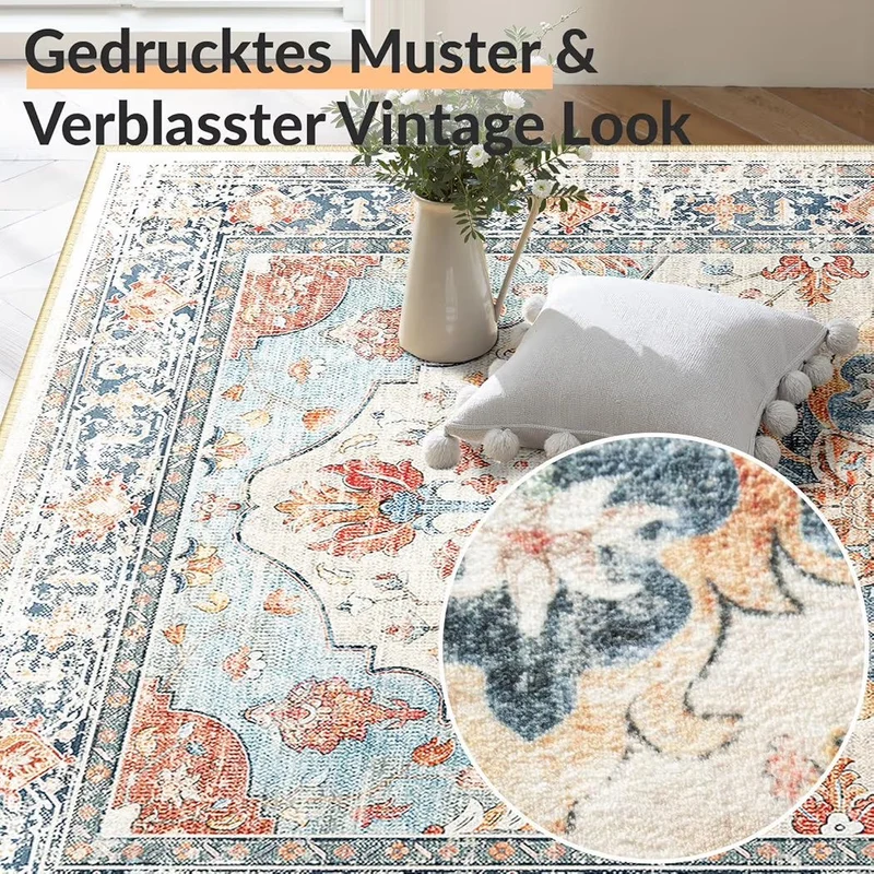 240x300cm Teppich Vintage Bodenteppich
