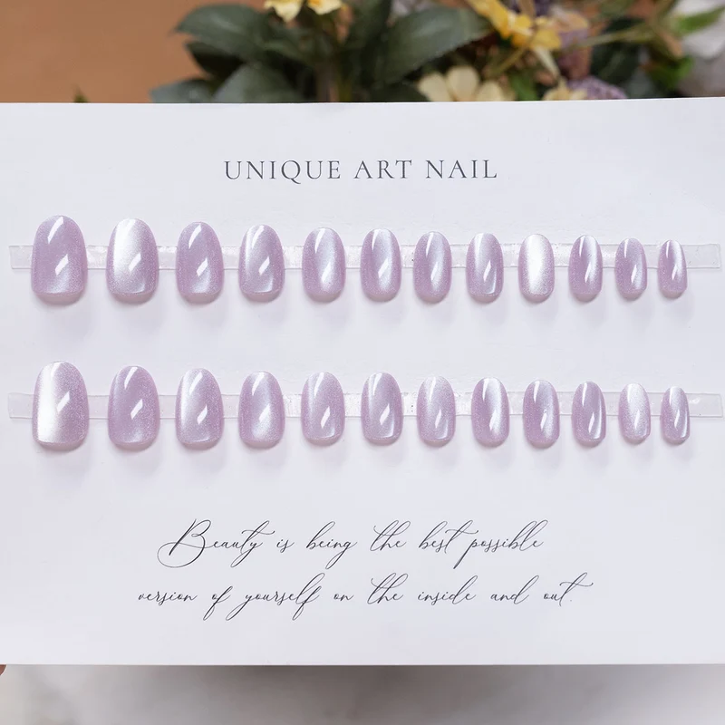 Glitzernde Press-On Nagelset