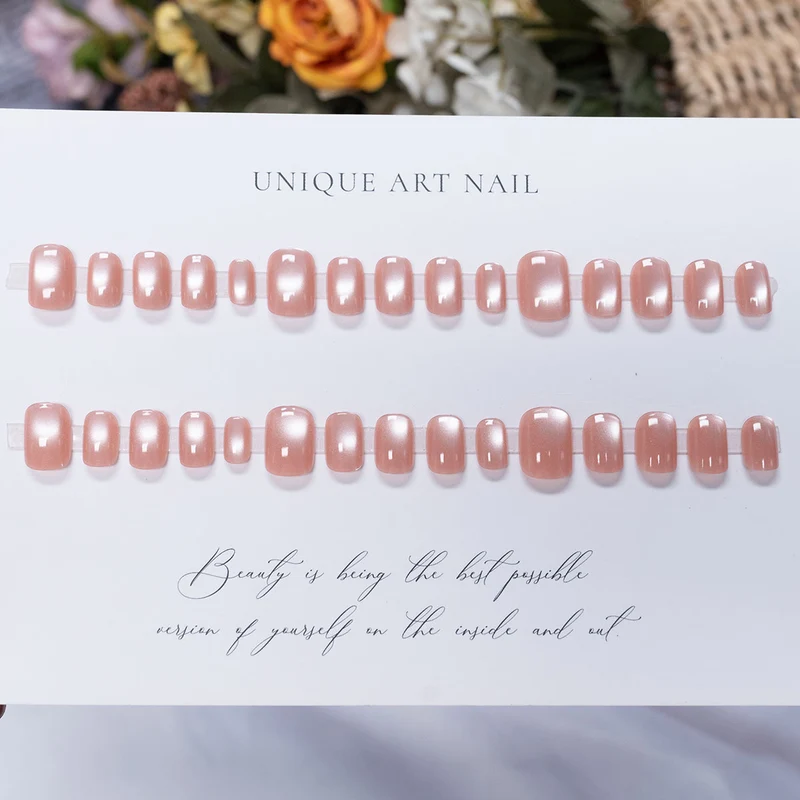 Press-On Nagel Set mit elegantem glänzenden Finish