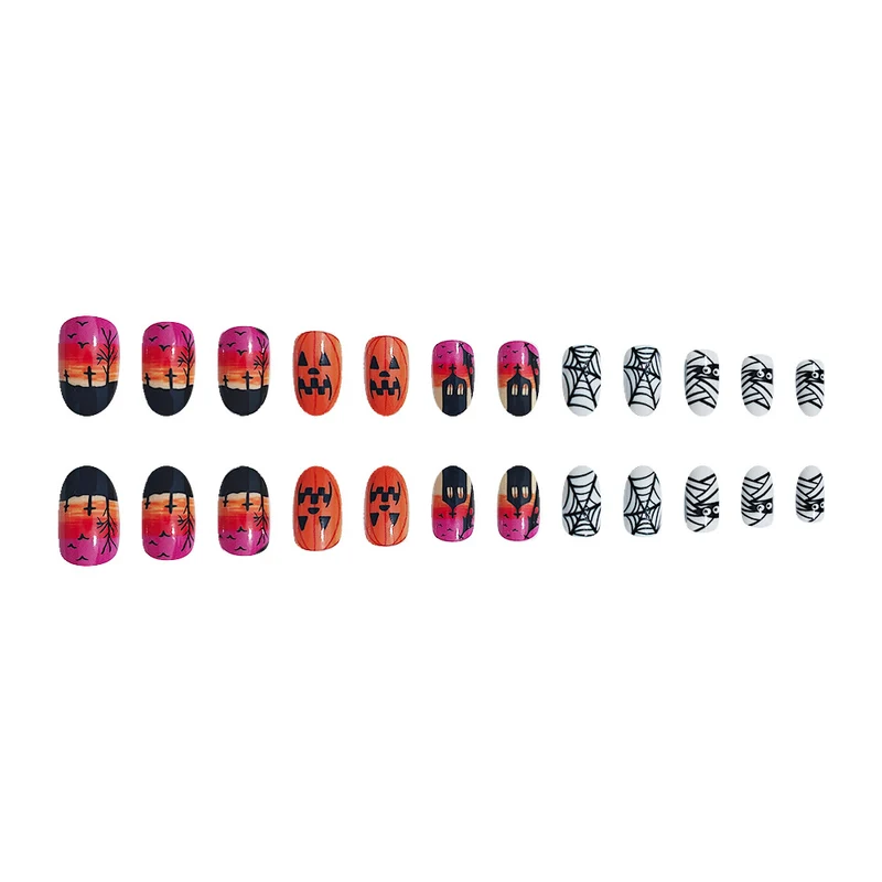 Halloween-Themen Nagelkunst Aufkleber