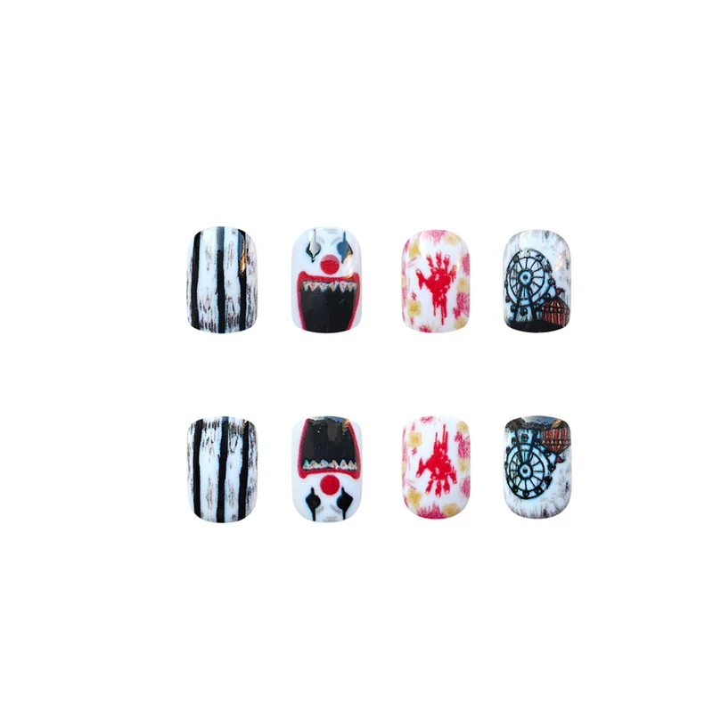 Halloween-Thema Nagelkunst