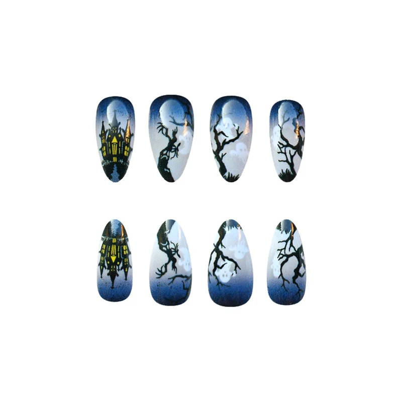 Halloween-Themen Nagelkunst