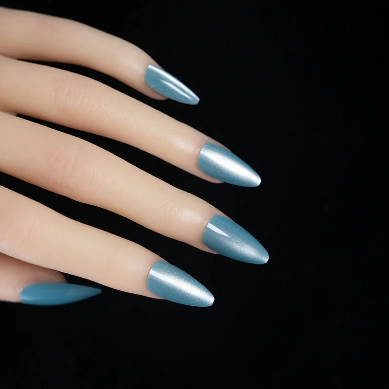 Stiletto-förmige Press-On Nagelset
