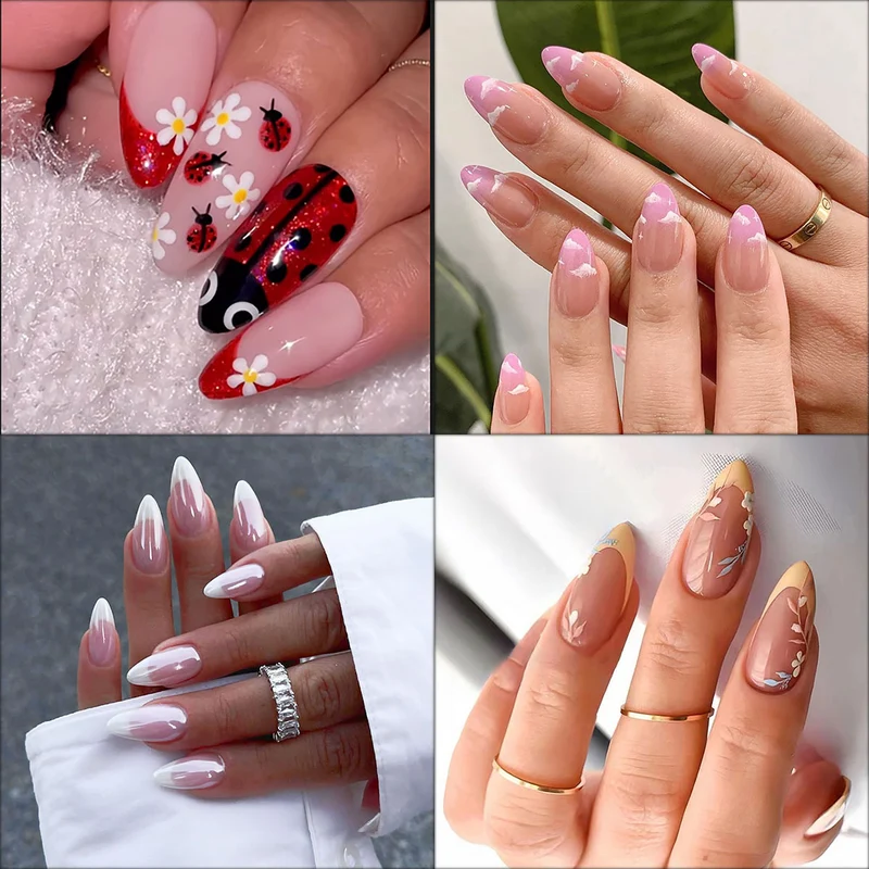 Stiletto Glossy Press-On Nägel