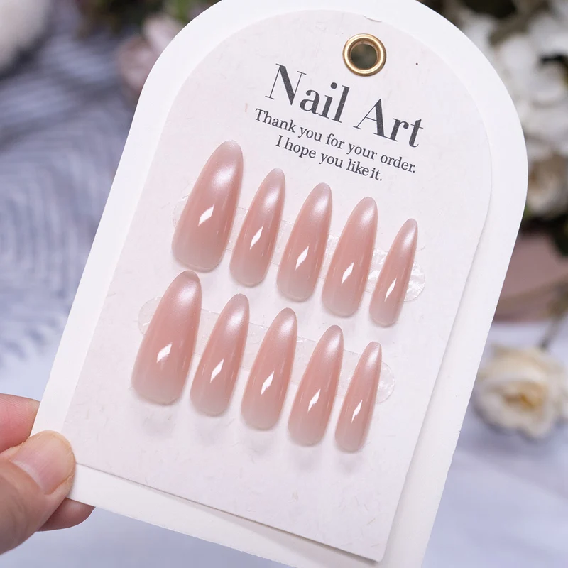 Premium Glänzendes Press-On Nagelset 1791110282