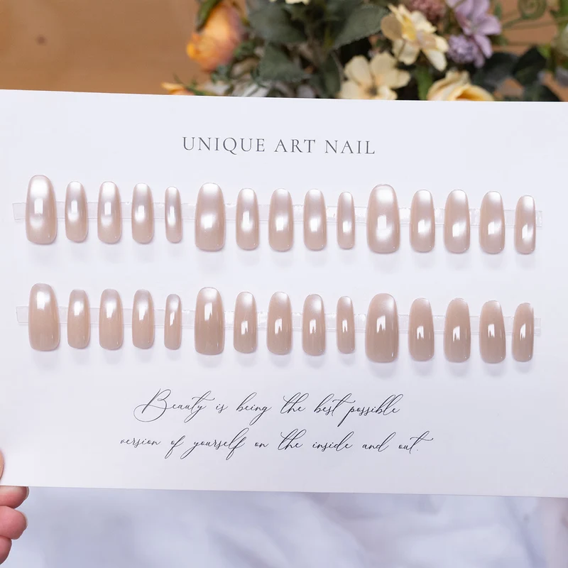 Premium Glänzendes Press-On Nagelset 1791110282