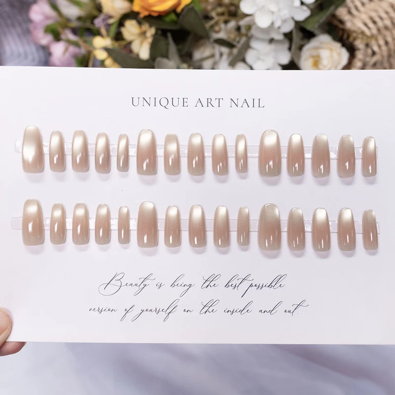 Premium Glänzendes Press-On Nagelset 1791110282