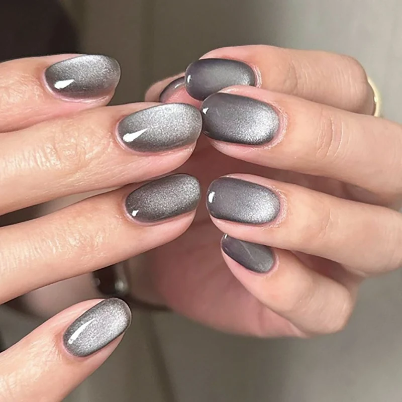 Glänzendes Press-On Nagelset