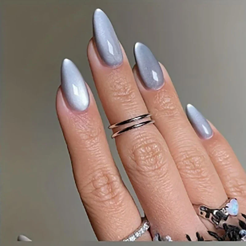Glänzendes Press-On Nagelset