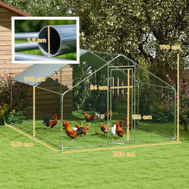 Hühnerstall Hühnergehege Gehege Stall Huhn Käfig