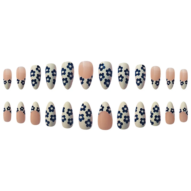Florale Nagelkunst Sticker