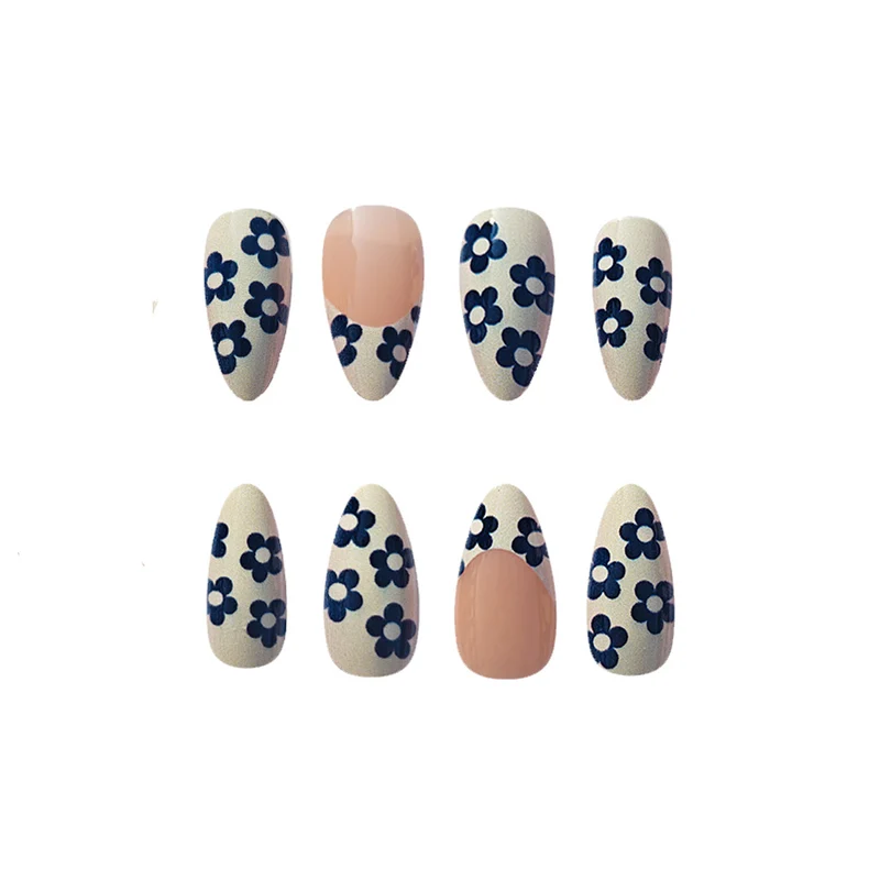 Florale Nagelkunst Sticker